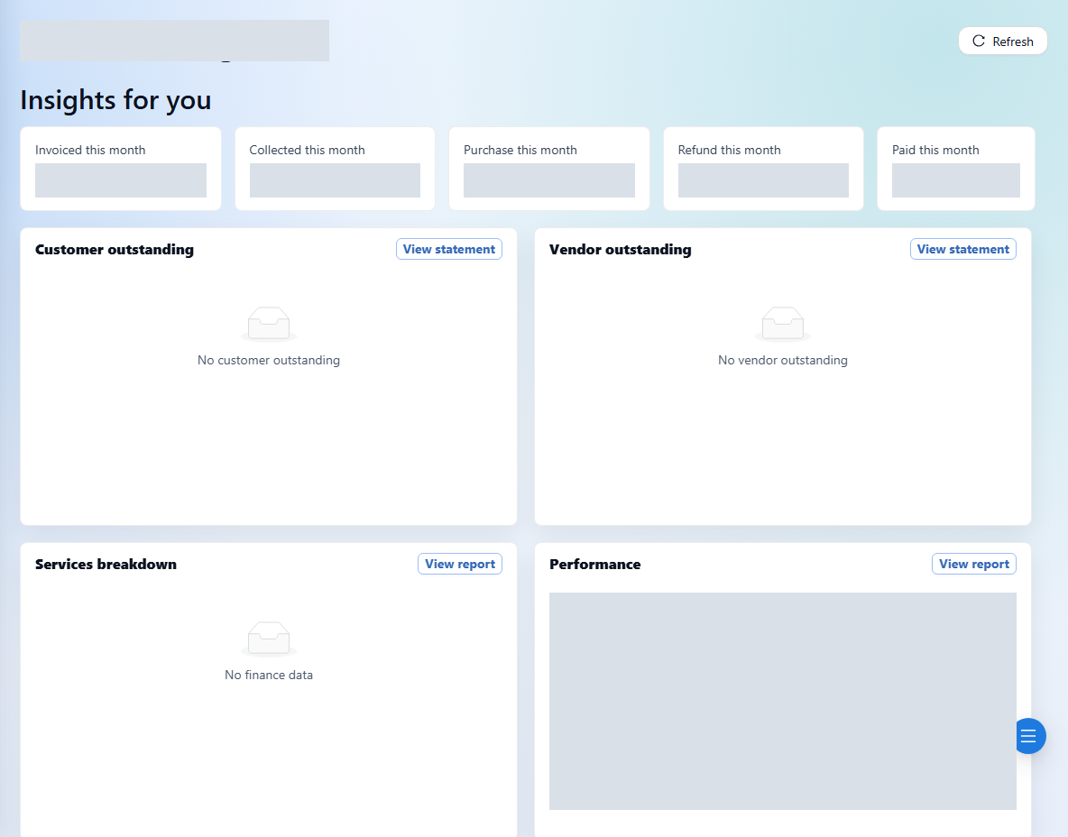 The agency dashboard is the starting point for your workday.
